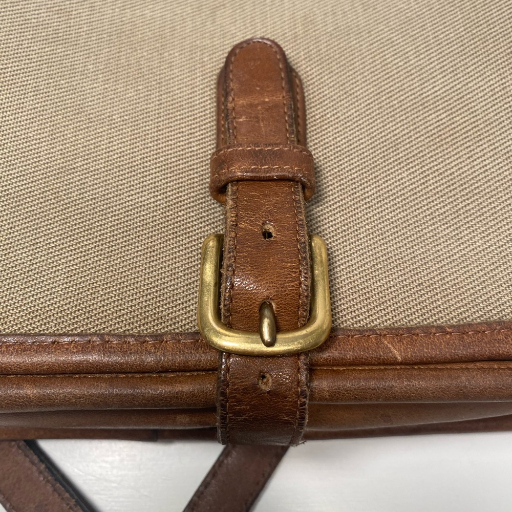 Coach Vintage 1970’s-80’s RARE Twill Shoulder Bag - Picture 14 of 16